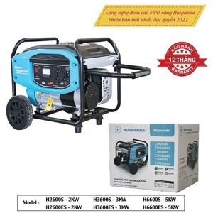 Máy phát điện chạy xăng 2Kw Huspanda H2600S