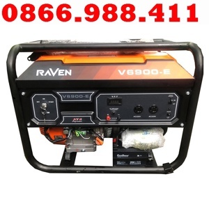 Máy phát điện chạy Xăng 5Kw Raven V6900