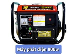 Máy phát điện chạy xăng Bgas BGA950B/BGA950C - 0.8kvA