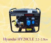 Máy phát điện chạy xăng Hyundai HY20CLE