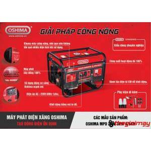 Máy phát điện chạy xăng Oshima MPD-2KW