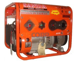 Máy phát điện có đề Sanda SD6500E - 5,5KW