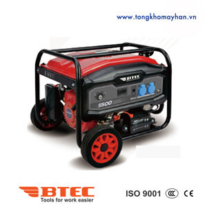 Máy phát điện đề nổ Btec BT5500E