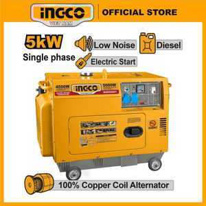Máy phát điện động cơ dầu Ingco GSE50001 - 5kW