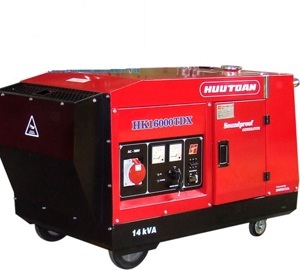Máy phát điện Hữu Toàn HK16000SDX- 1 Pha (Vỏ chống ồn)