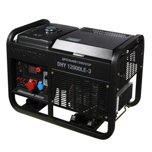 Máy phát điện Hyundai DHY 12000LE-3 - 11.2 KVA