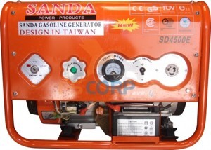 Máy phát điện Sanda có đề SD4500E - 3,1KW