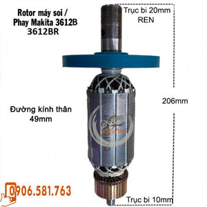 Máy phay gỗ DCA AMR12 12mm