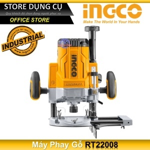 Máy phay gỗ Ingco RT22008