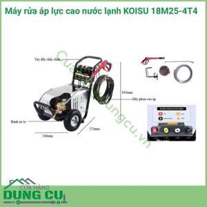 Máy phun áp lực cao Koisu 18M25-4T4