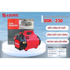 Máy phun áp lực rửa xe Sasuke SSK230