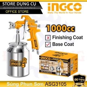 Máy phun sơn dùng khí nén Ingco ASG3105