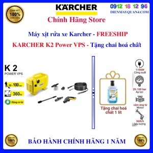 Máy phun xịt áp lực cao Karcher K2 Power VPS