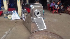 Máy rang hạt yamafuji A300