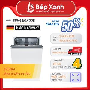 Máy rửa bát âm tủ Bosch 8 bộ SRV4XMX16E