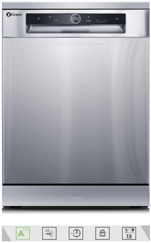 Máy rửa bát âm tủ Grasso 15 bộ GS898