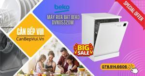 Máy rửa bát Beko 13 bộ DVN05320W