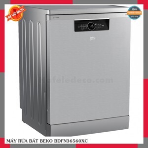 Máy rửa bát Beko 15 bộ BDFN36560XC