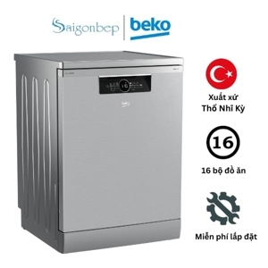 Máy rửa bát Beko 16 bộ BDFN36650XC