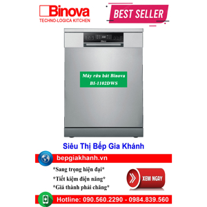 Máy rửa bát Binova 14 bộ BI-1102DWS