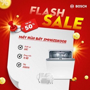 Máy rửa bát Bosch 13 bộ SMH6ZDX00E