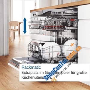 Máy rửa bát âm tủ 13 bộ Bosch SBV6ZBX01D
