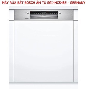 Máy rửa bát âm tủ 14 bộ Bosch SGI4HCS48E