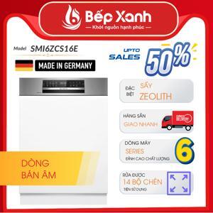 Máy rửa bát âm tủ 14 bộ Bosch SMU6ZCS00E
