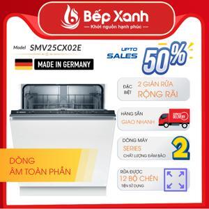 Máy rửa bát âm tủ 13 bộ Bosch SMV25CX02E