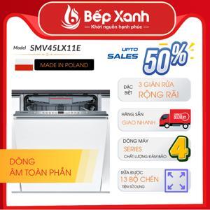 Máy rửa bát âm tủ 14 bộ Bosch SMV45LX11E
