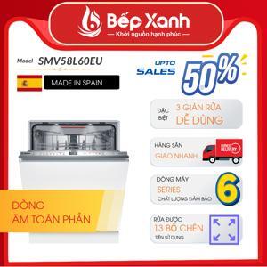 Máy rửa bát âm tủ 13 bộ Bosch SMV58L60EU