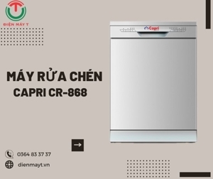 Máy rửa bát độc lập 14 bộ Capri CR-868