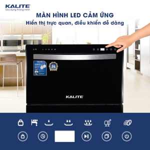 Máy rửa bát để bàn Kalite 6 bộ KDW9141