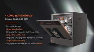 Máy rửa bát độc lập 10 bộ Junger DWJ-103