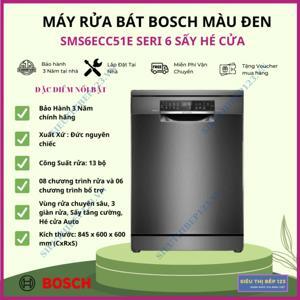 Máy rửa bát độc lập 13 bộ Bosch SMS6ECC51E