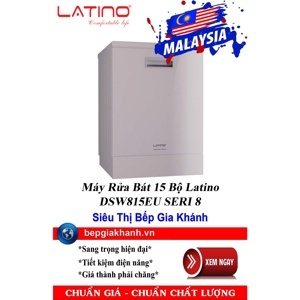 Máy rửa bát độc lập 15 bộ Latino DSW815EU