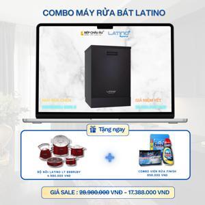 Máy rửa bát độc lập 15 bộ Latino DSW815EU