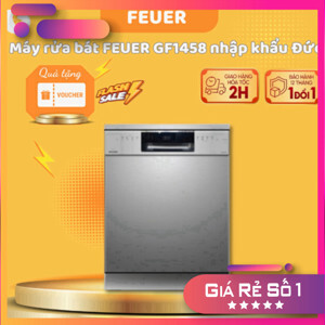 Máy rửa bát độc lập 14 bộ Feuer GF1458