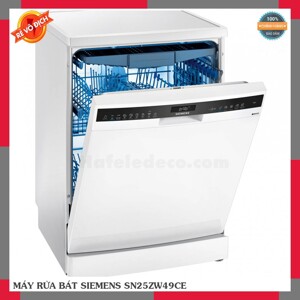 Máy rửa bát Siemens 14 bộ SN25ZW49CE