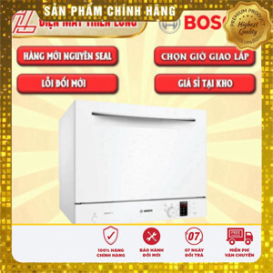 Máy rửa bát để bàn Bosch 6 bộ SKS62E32EU