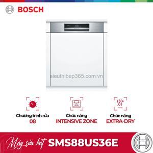 Máy rửa bát âm tủ Bosch 13 bộ SMS88US36E