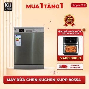 Máy rửa bát độc lập Kuchen 15 bộ KUPP 80354