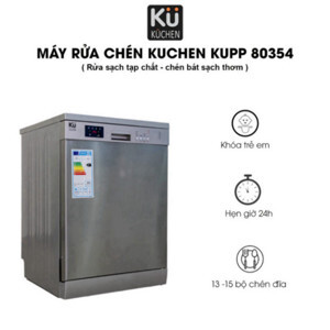 Máy rửa bát độc lập Kuchen 15 bộ KUPP 80354