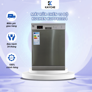 Máy rửa bát độc lập Kuchen 15 bộ KUPP 80354