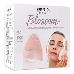 Máy rửa mặt USA HoMedics Blossom FAC-310 - Silicone kháng khuẩn công nghệ siêu âm