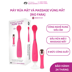 Máy rửa mặt và massage vùng mắt RIO FARA