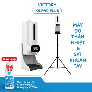 Máy rửa tay tích hợp đo thân nhiệt K9 Pro Plus