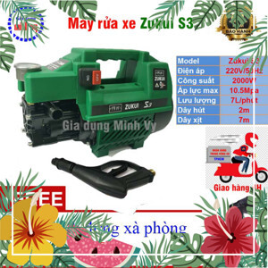 Máy rửa xe mini Zukui S3 - 2000W