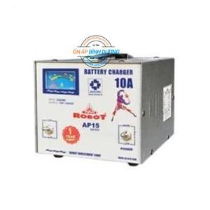 Máy sạc ắc quy tăng giảm Robot 10A (12V-24V)