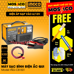 Máy sạc bình Ingco ING-CB1501